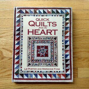Quick Quilts from the Heart Quilting Pattern Book Porter Fons